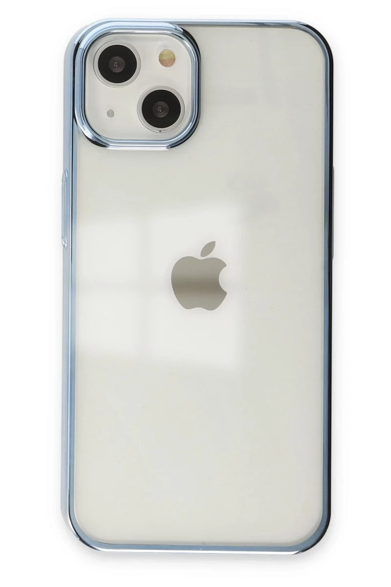 Apple iPhone 14 Plus Uyumlu Kılıf Element Silikon - Sky Blue