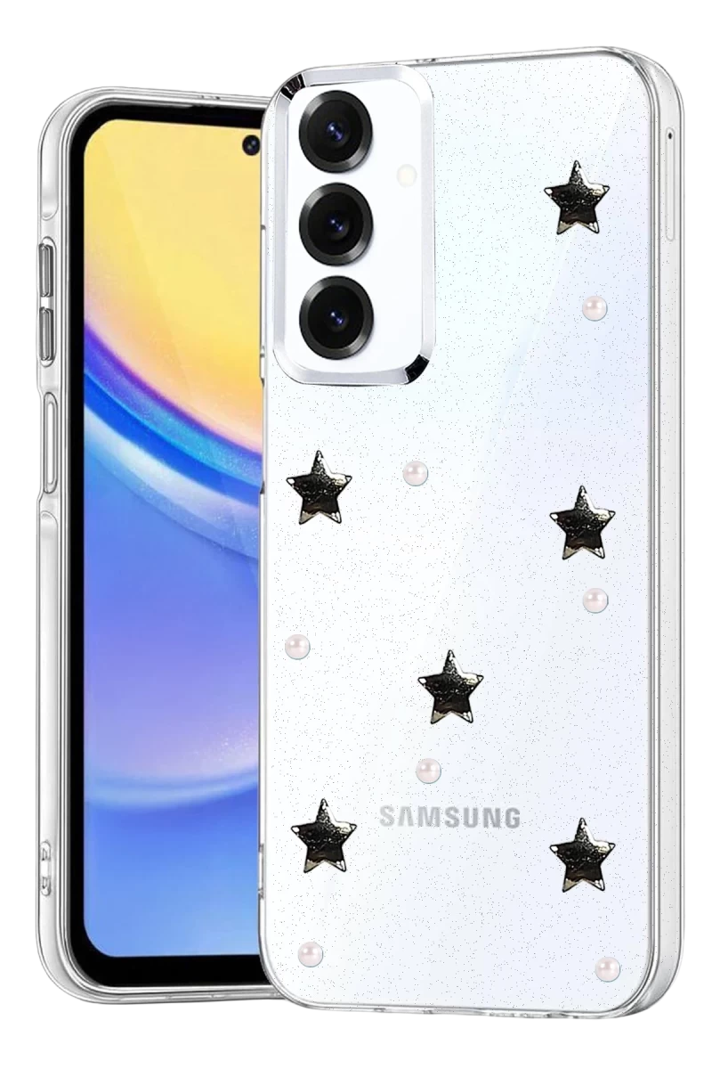 Samsung Galaxy S25 Plus Uyumlu Fiyonk Desenli Kapak - Desen 7