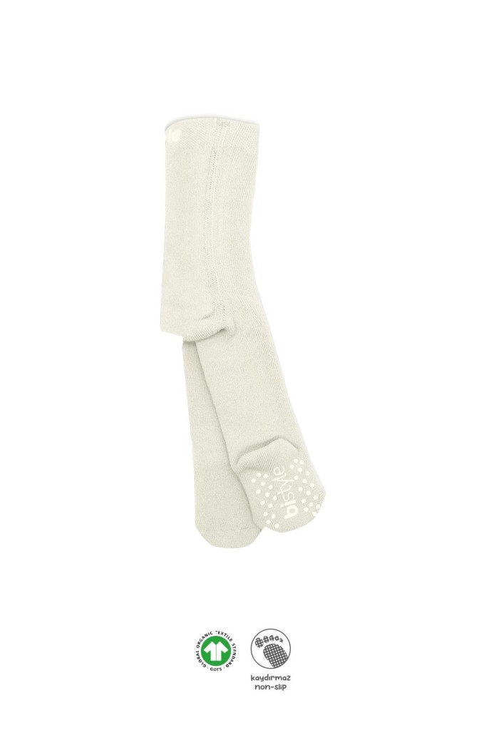 Kaymaz Basic Külotlu Çorap 50501 Ekru · Beden: 0-6 Ay · Renk: Ekru