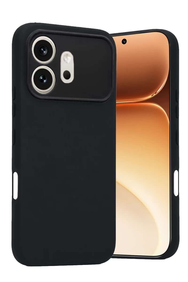 Huawei Honor 600 Uyumlu First Silikon - Siyah