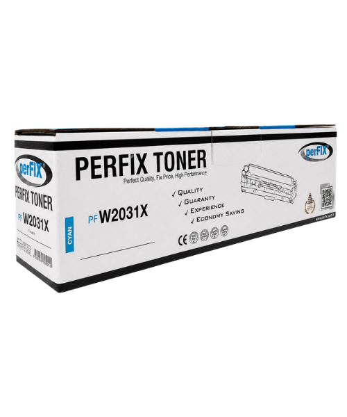PFX Hp W2031X W2041X - CRG055HH Mavi ***Chipsiz***  415X - Toner 6K