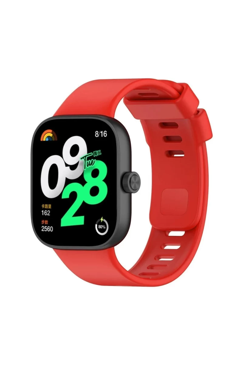 Xiaomi Redmi Watch 4 Klasik Kordon - Kırmızı