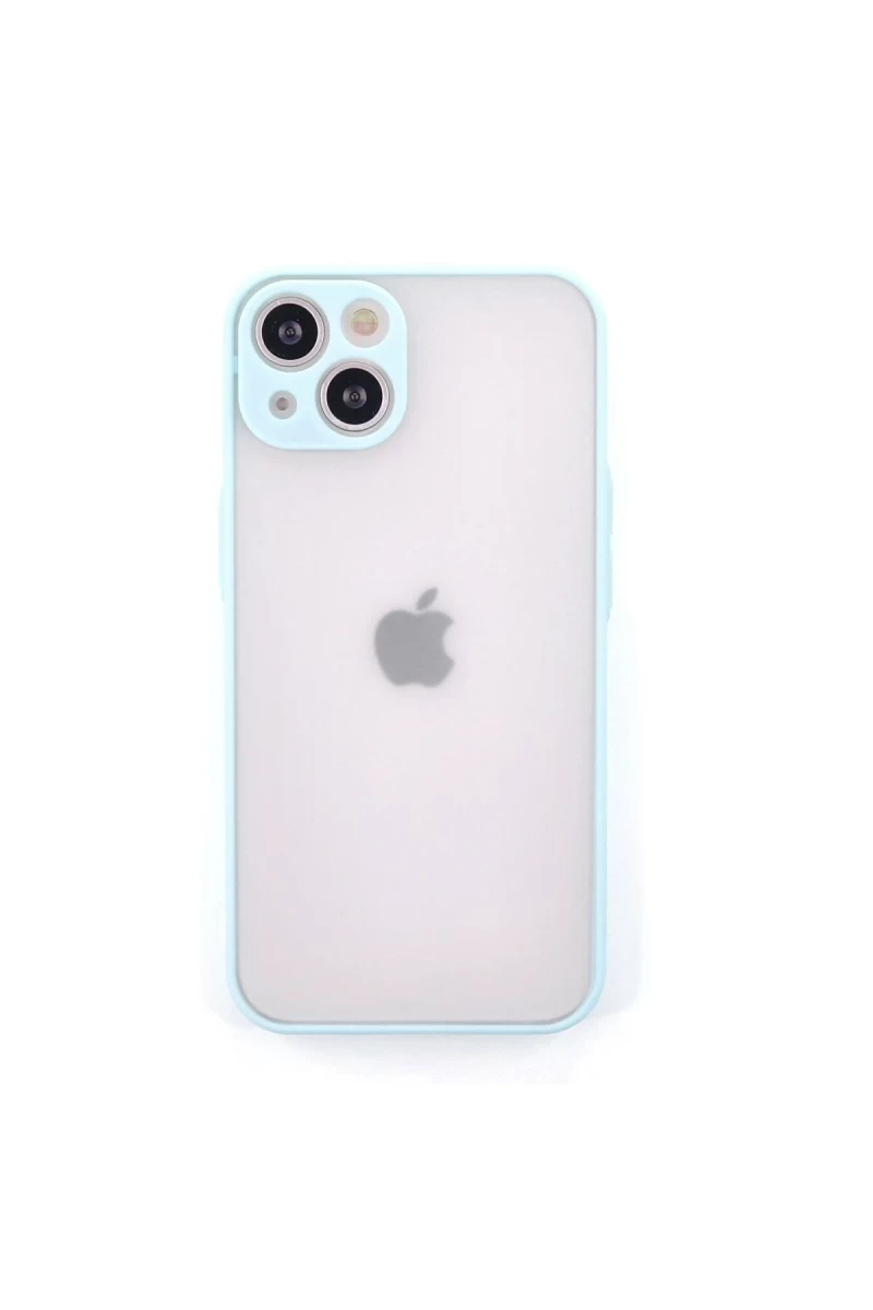 Apple iPhone 14 Uyumlu Kılıf Montreal Silikon Kapak - Turkuaz