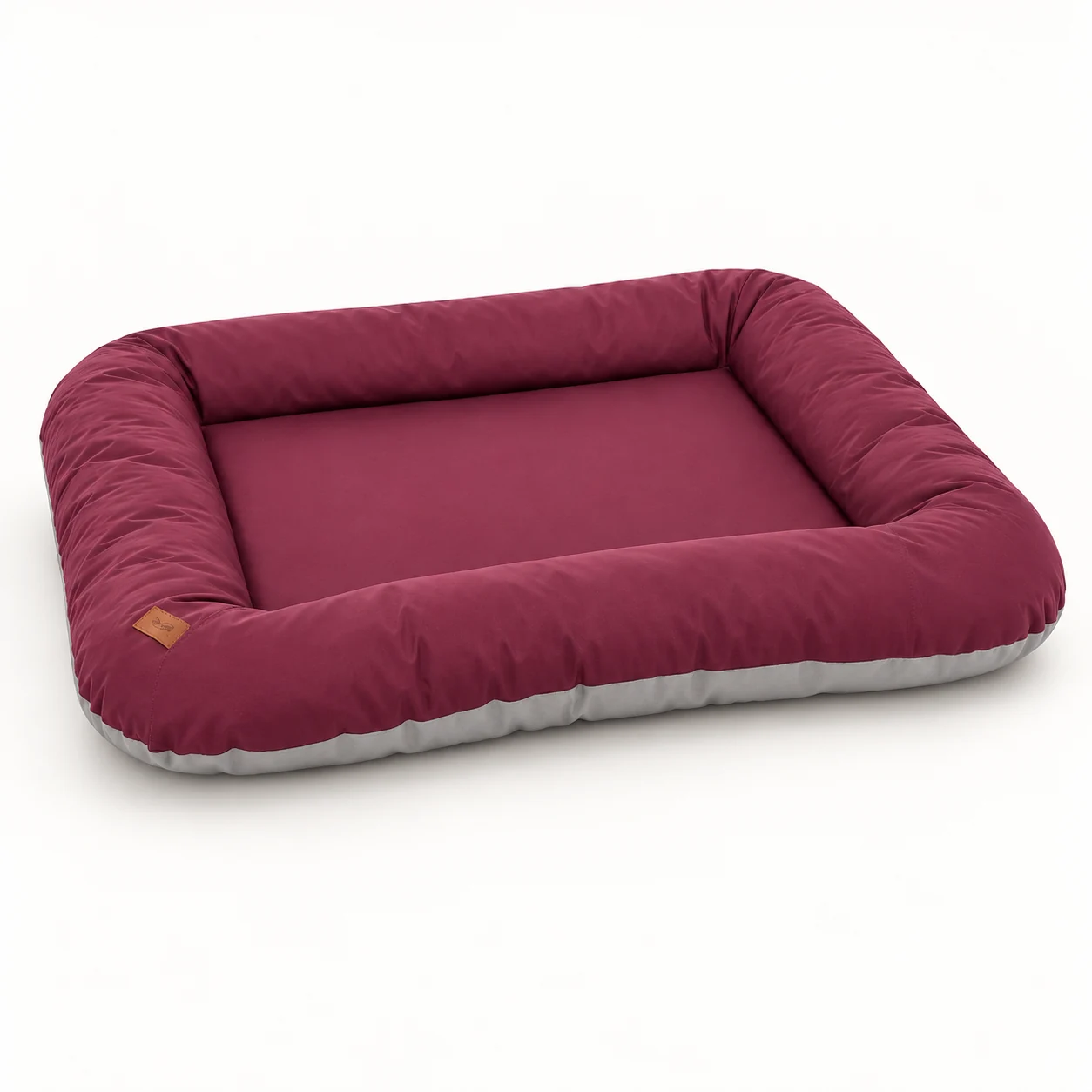 Premium Su Geçirmez İmperteks Yatak | Bordo | L · 70 × 100 × 13 cm