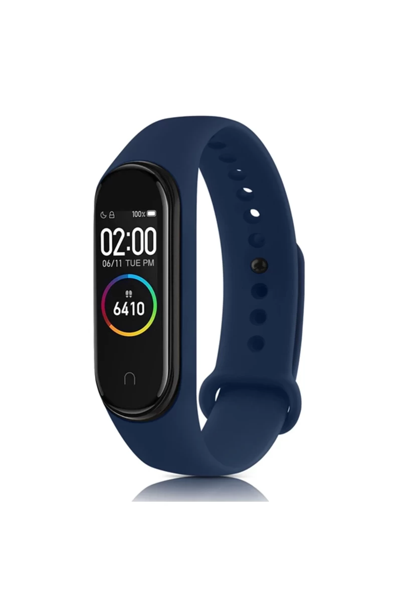 Xiaomi Mi Band 7 Uyumlu Klasik Kordon - Lacivert