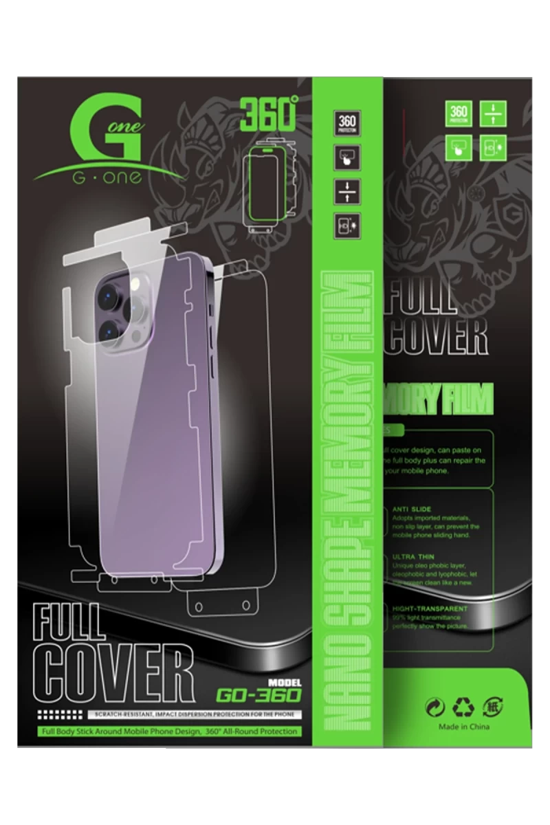Apple iPhone 16 Uyumlu 360 Full Body Arka Koruyucu