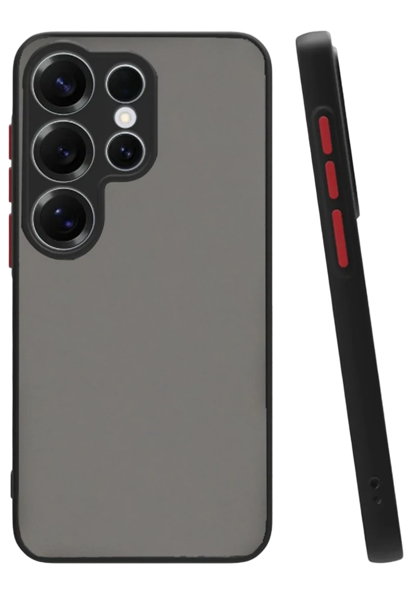 Samsung Galaxy S26 Ultra Uyumlu Montreal Silikon Kapak - Siyah