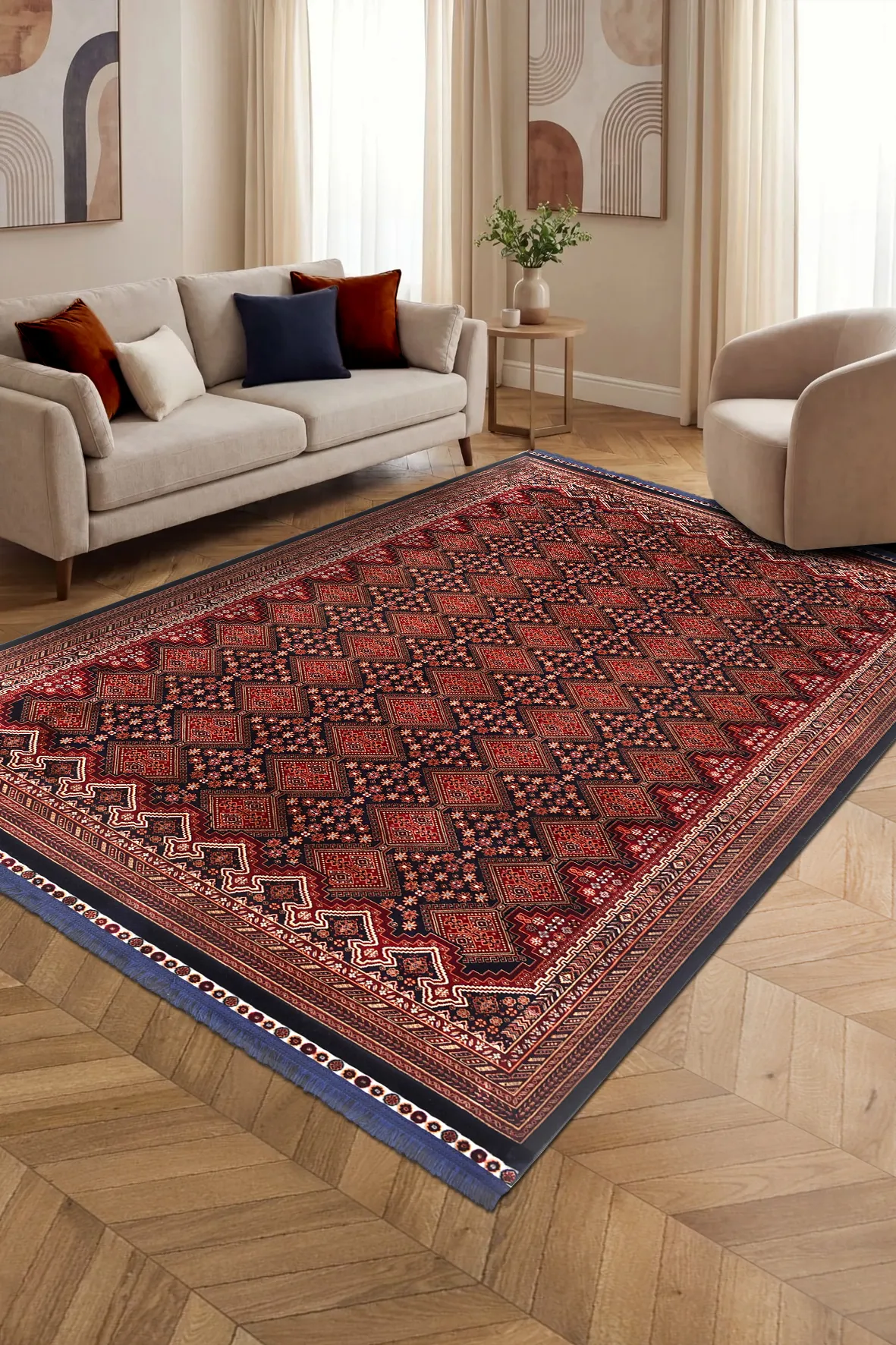 YoudayHomeCollection TALYA Model Halı · EBAT: 100X300
