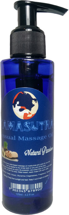 Kamasutra Natural Massage Oil   Pleasure Big Size - Kamasutra Sade Er0tık Masaj Yağı 125 Ml
