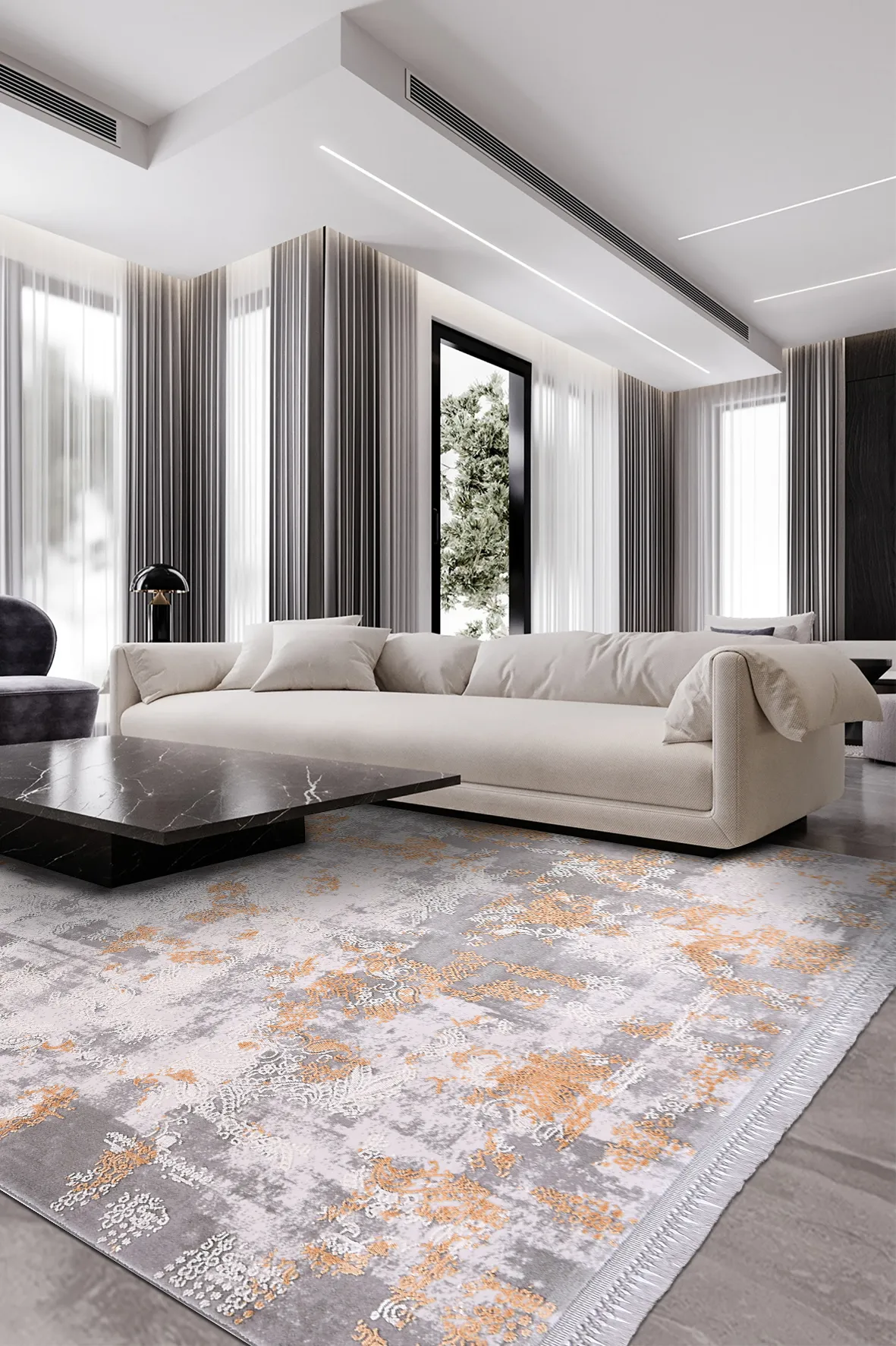 YoudayHomeCollection BLOOM Model Oturma Odası Halısı · EBAT: 100X350