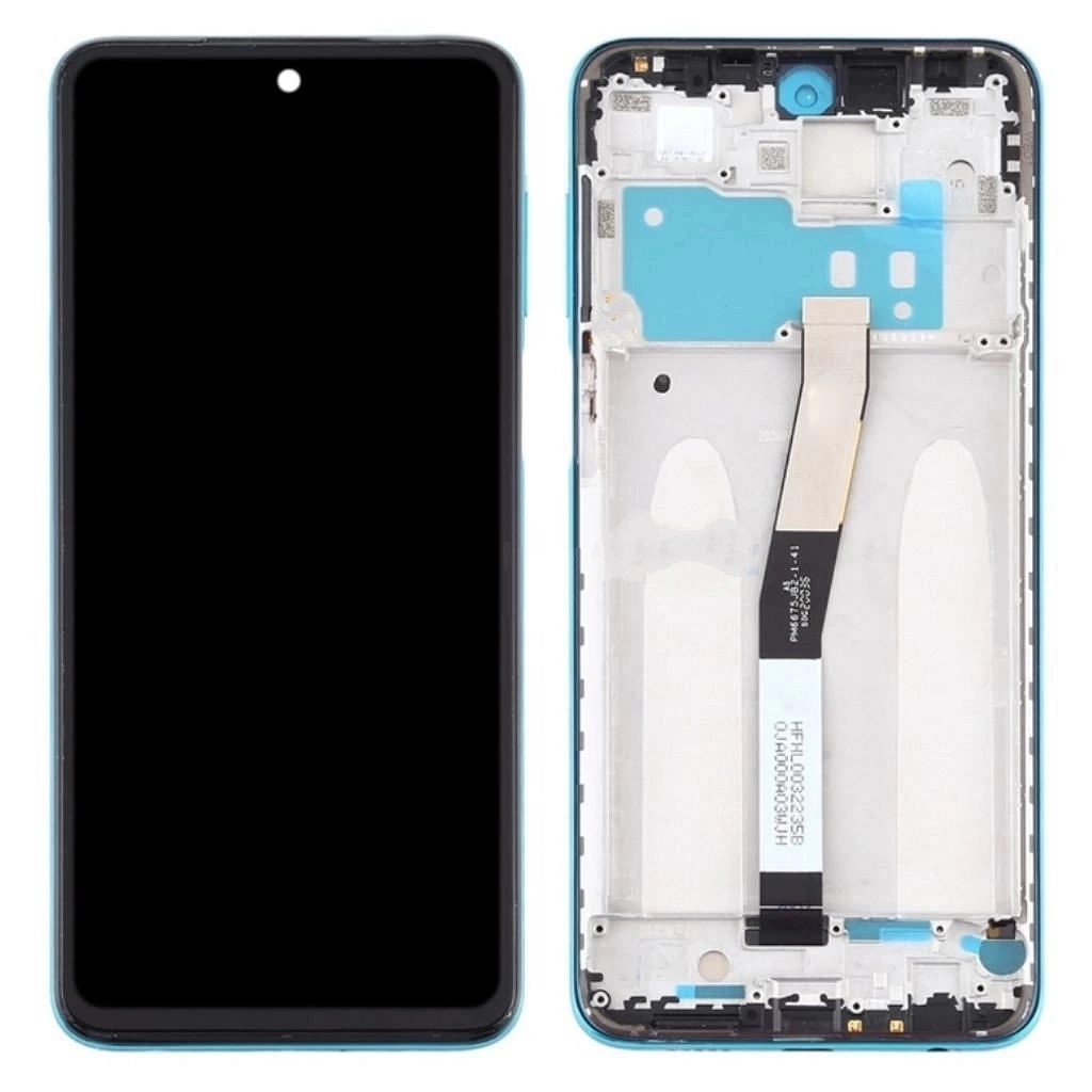 Redmi Note 9 Pro Uyumlu Lcd Dokunmatik Ekran Çıtalı (Siya