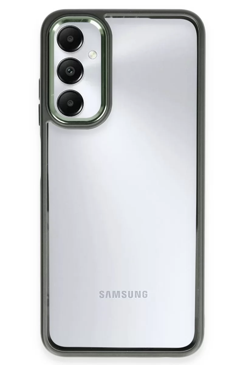 Samsung Galaxy A05S Uyumlu Kılıf Power Silikon - Koyu Yeşil