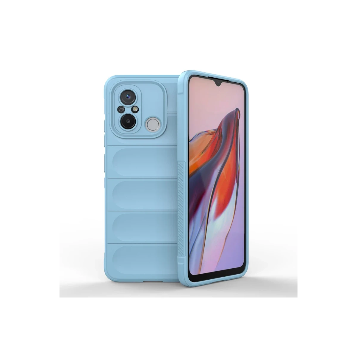 Xiaomi Redmi 12C Kılıf Optimum Silikon - Sky Blue