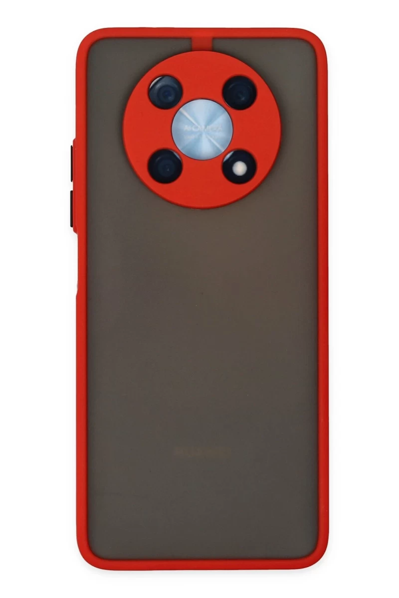 Huawei Nova Y90 Uyumlu Kılıf Montreal Silikon Kapak - Kırmızı