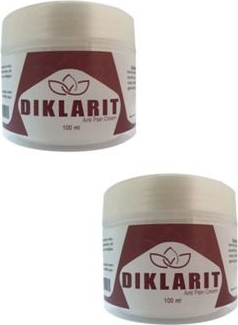 Diklarit Vücüt Ağrıları Için Geliştirilmiş Anti Pain Krem 100 ml 2 Adet