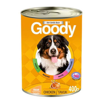 Tavuklu Yetişkin Köpek Konservesi 12 Adet 400 Gr