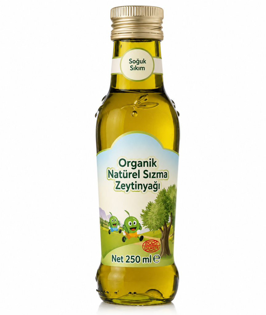 Kristal Organik Natural Sızma Zeytinyağı 250 ml