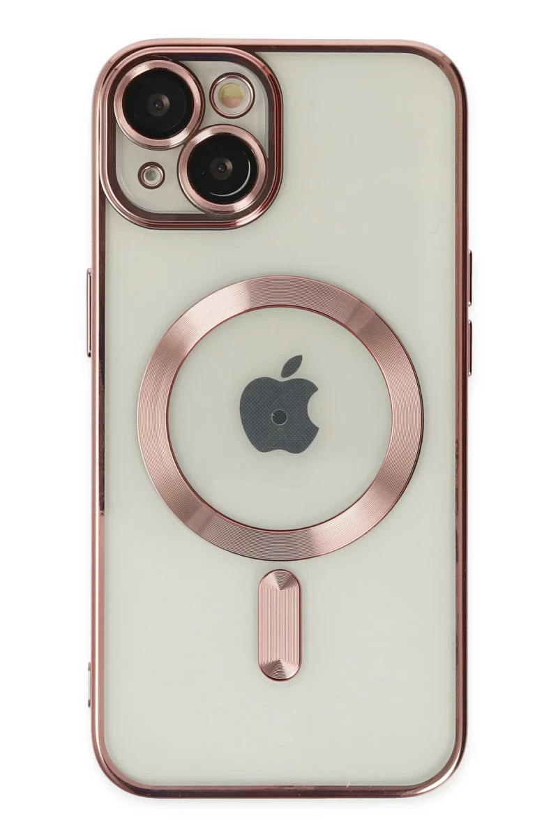 Apple iPhone 14 Uyumlu Kılıf Kross Magneticsafe Kapak - Rose