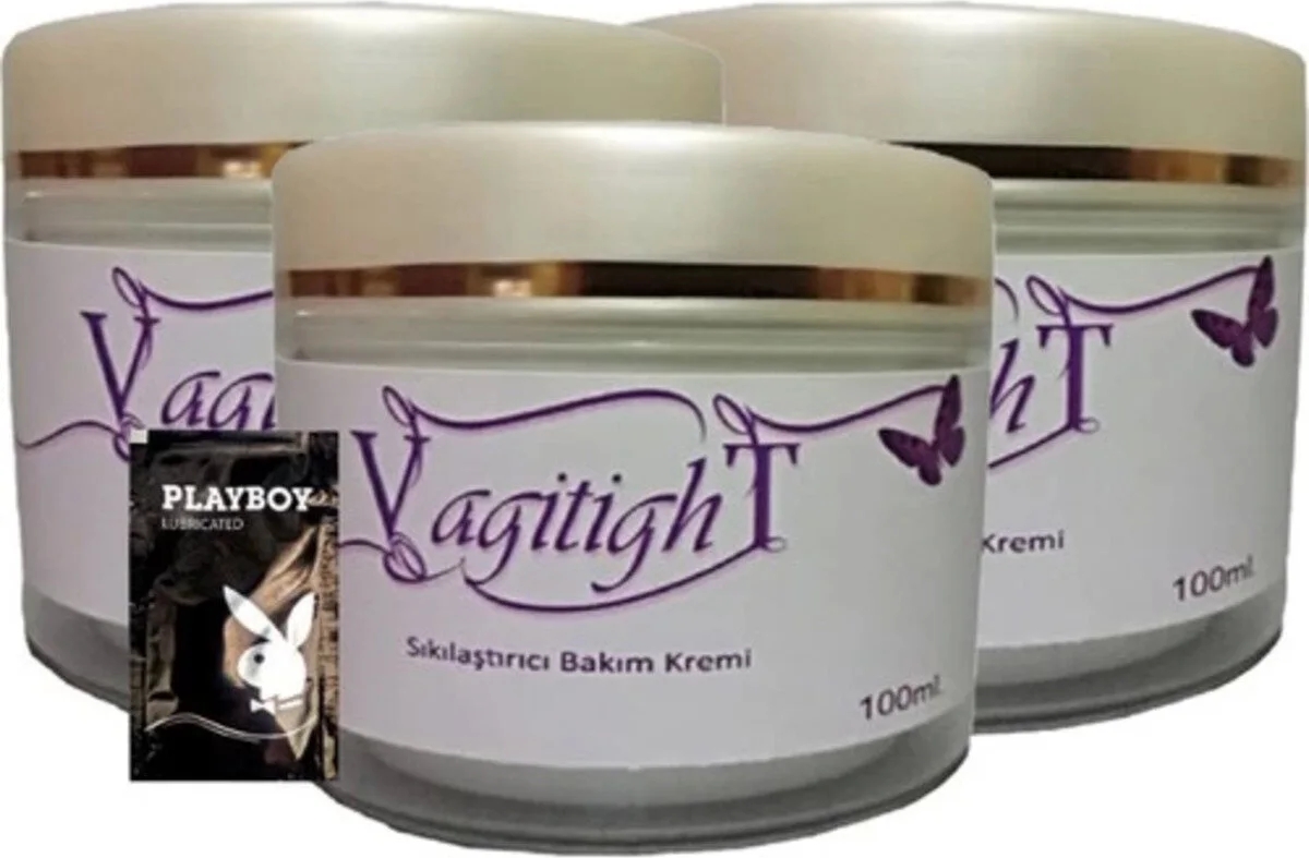 Süper Vagitight 100 ml 3x Adet Kadınlara Özel Vajinal Kremi + 1 Adet Jel Hediyeli