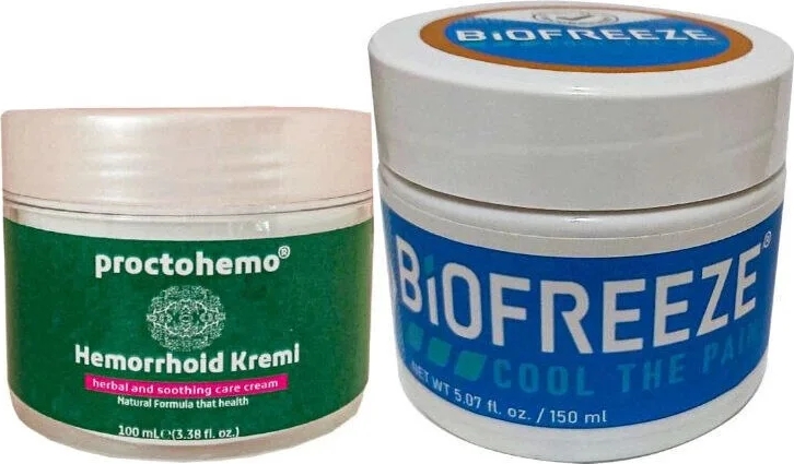 Süper Proctohemo 100 ml + Biofreeze Masaj Kremi 150 ml