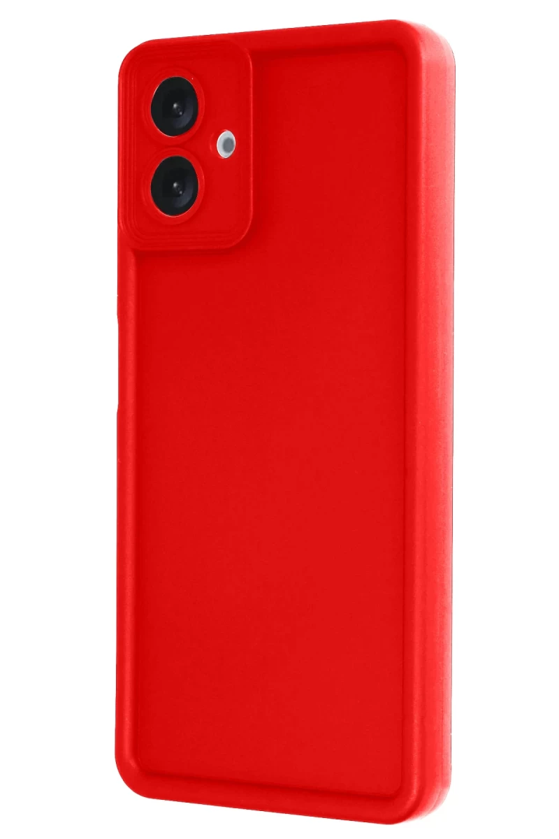Samsung Galaxy A07 4G Uyumlu Viera Silikon - Kırmızı