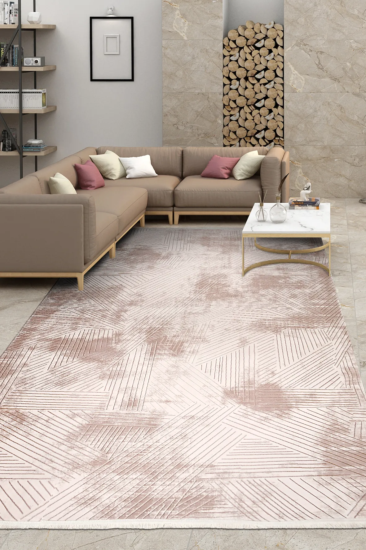 YoudayHomeCollection OCTA Model Oturma Odası Halısı · EBAT: 120X120