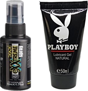 Playboy Hintohu Ferahlatıcı Sprey 50 ml + Playboy Lubricant 50 ml Jel