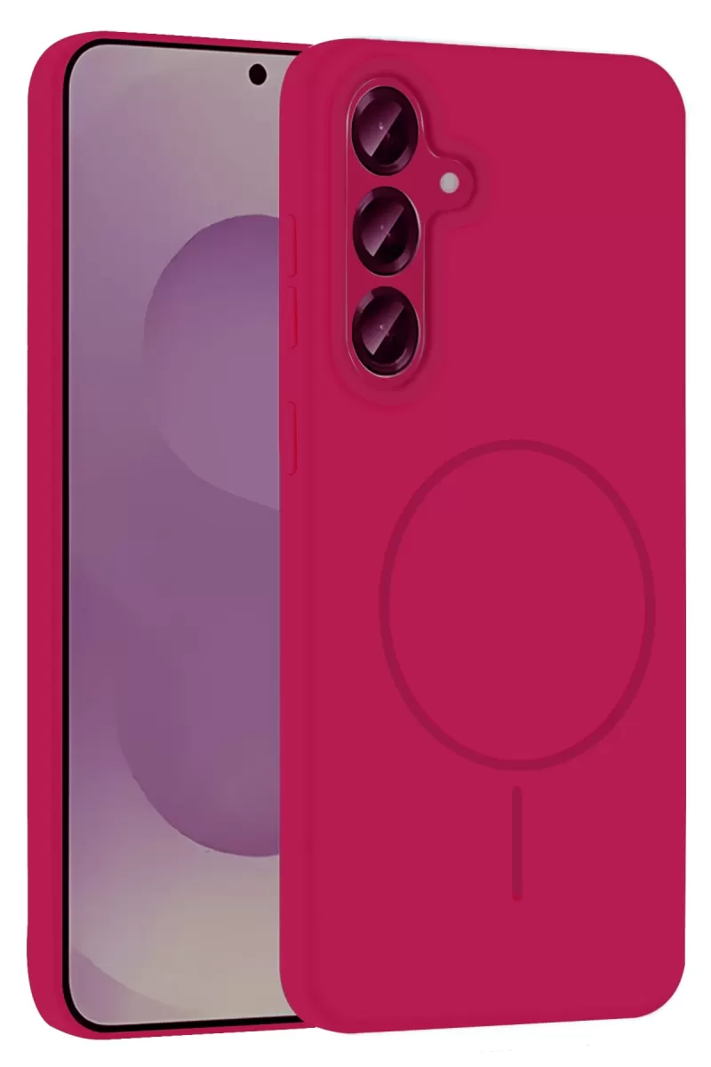 Joko Samsung Galaxy S25 Plus Uyumlu Kılıf Jully Magsafe Kapak - Pembe