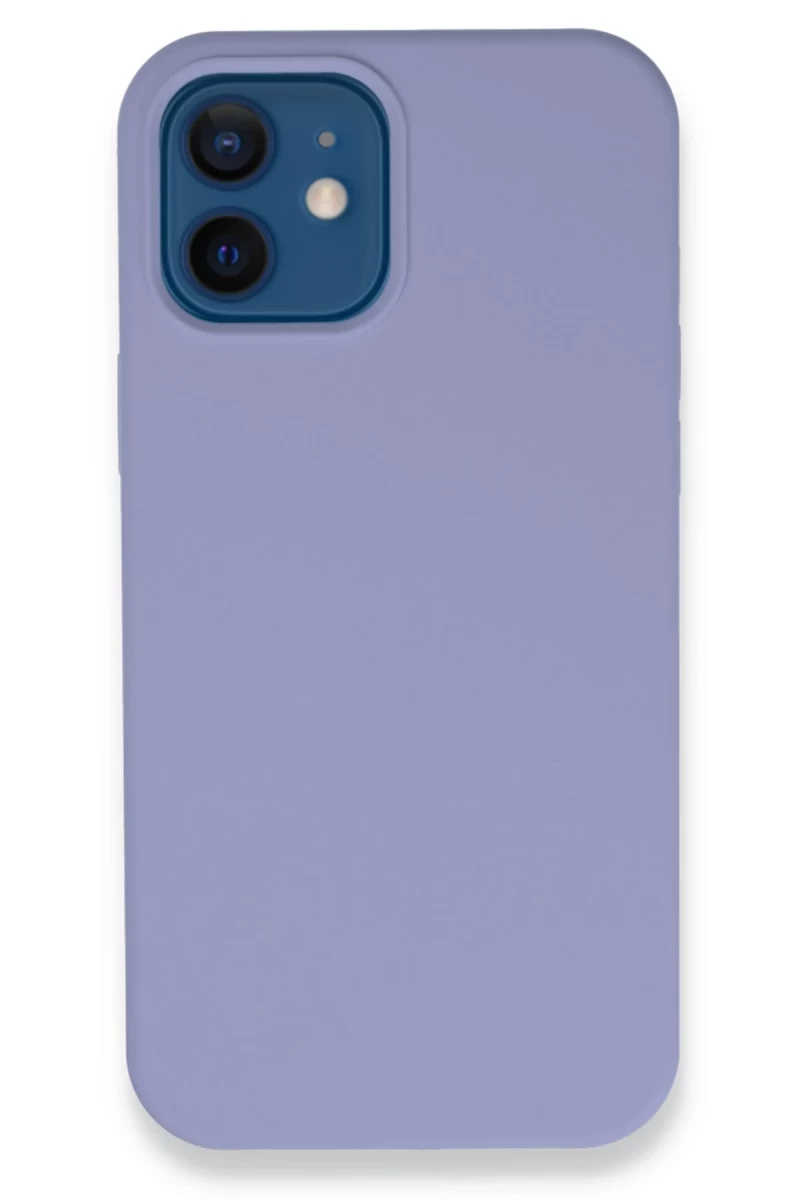 Apple iPhone 12 Uyumlu Kılıf Lansman Legant Silikon - Lila
