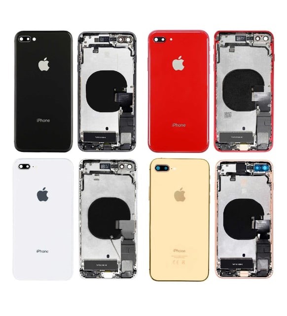 iPhone 8 Plus Uyumlu FULL Dolu Kasa (GOLD)