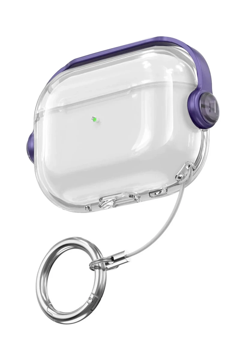 Apple Airpods Pro 3 (3.nesil) Tema Kılıf - Mor