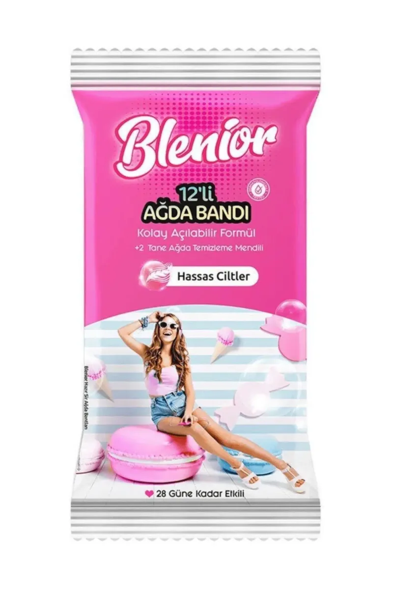 Ağda Bandı Seti 12'li - Hassas Ciltler İçin