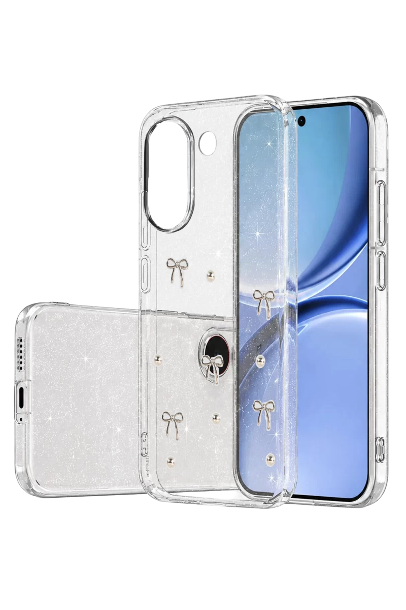 Xiaomi Poco X8 Pro Uyumlu Fiyonk Desenli Kapak - Desen 5