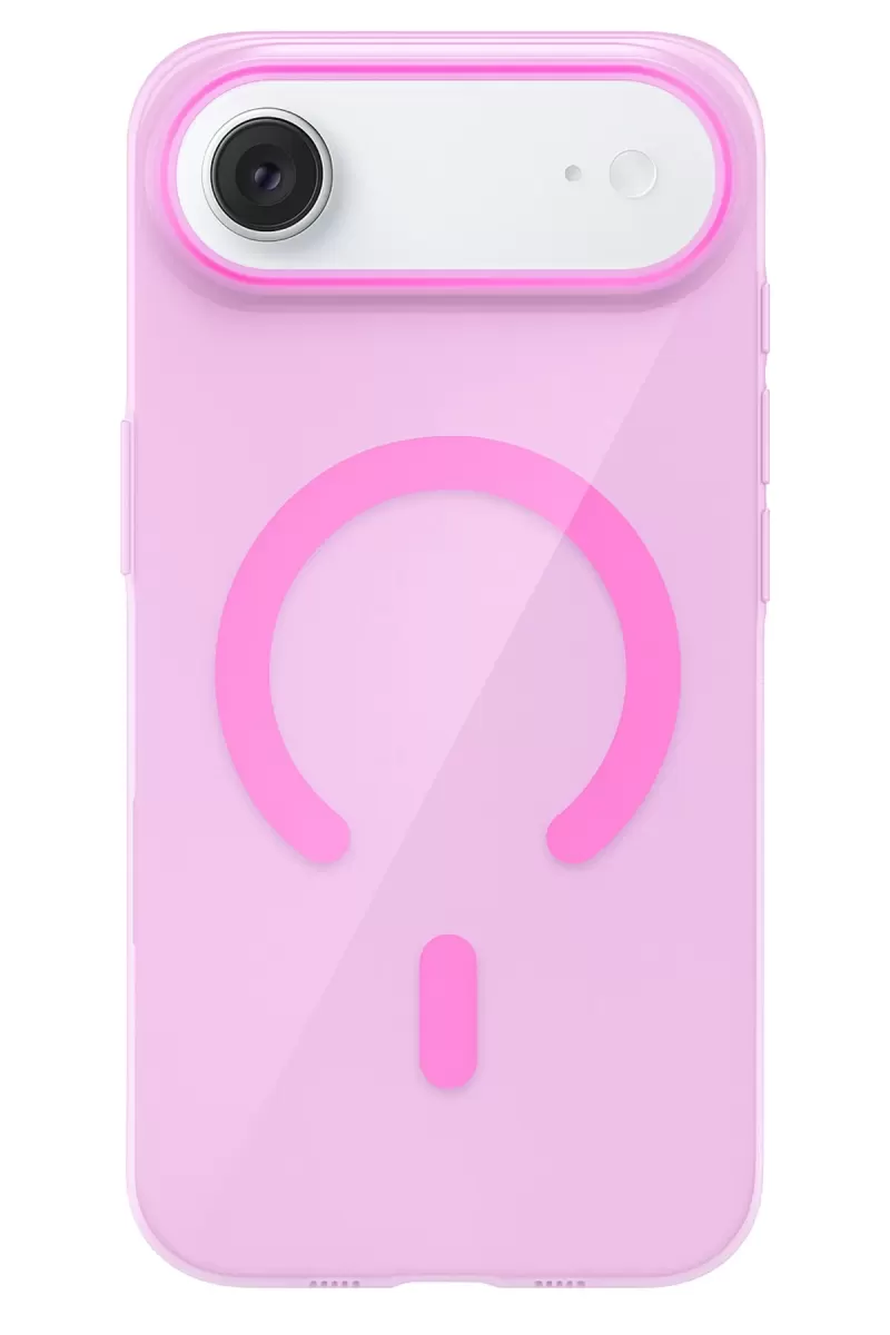 Joko Apple iPhone 17 Uyumlu Air Uyumlu PC Blank Magsafe Kapak - Pembe