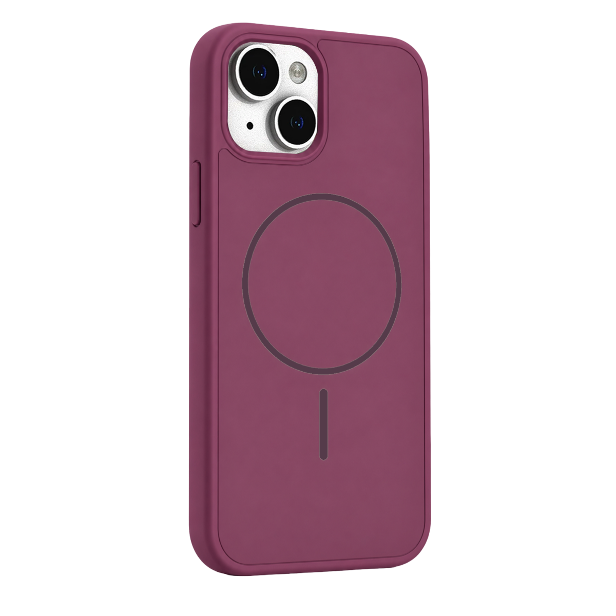 Apple iPhone 15 Azus Magsafe Kapak - Bordo