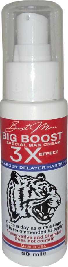 Best Man Bigboost Erkeklere Özel Krem 3 x Effect