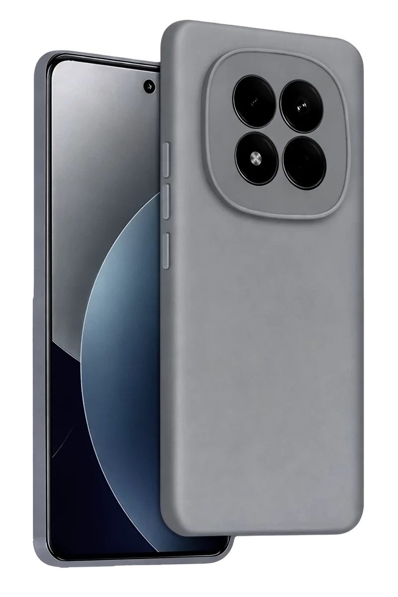 Xiaomi Redmi Note 15 4G Uyumlu First Silikon - Gri