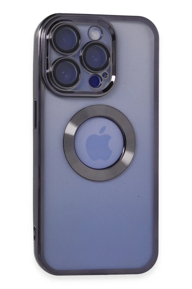 Apple iPhone 15 Pro Uyumlu Kılıf Slot Silikon - Mor