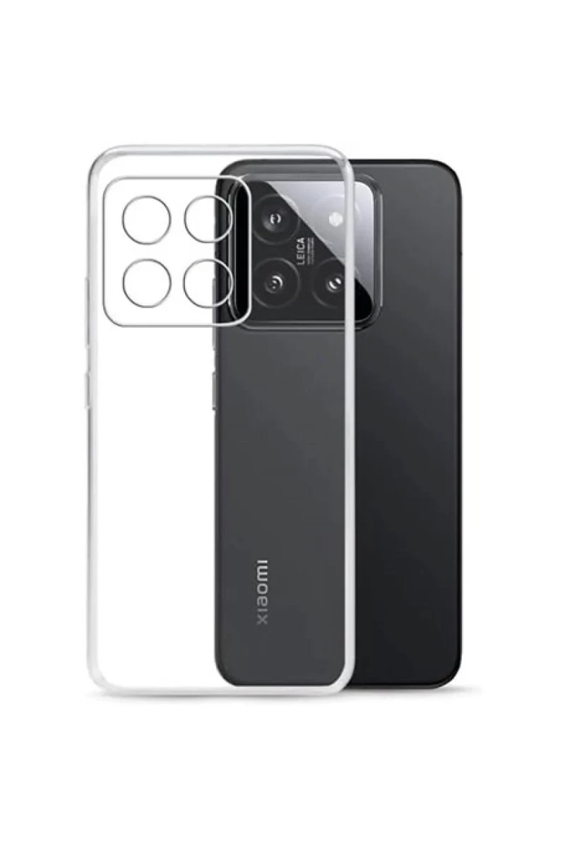 Xiaomi Mi 15 Pro Uyumlu Kılıf Lüx Şeffaf Silikon