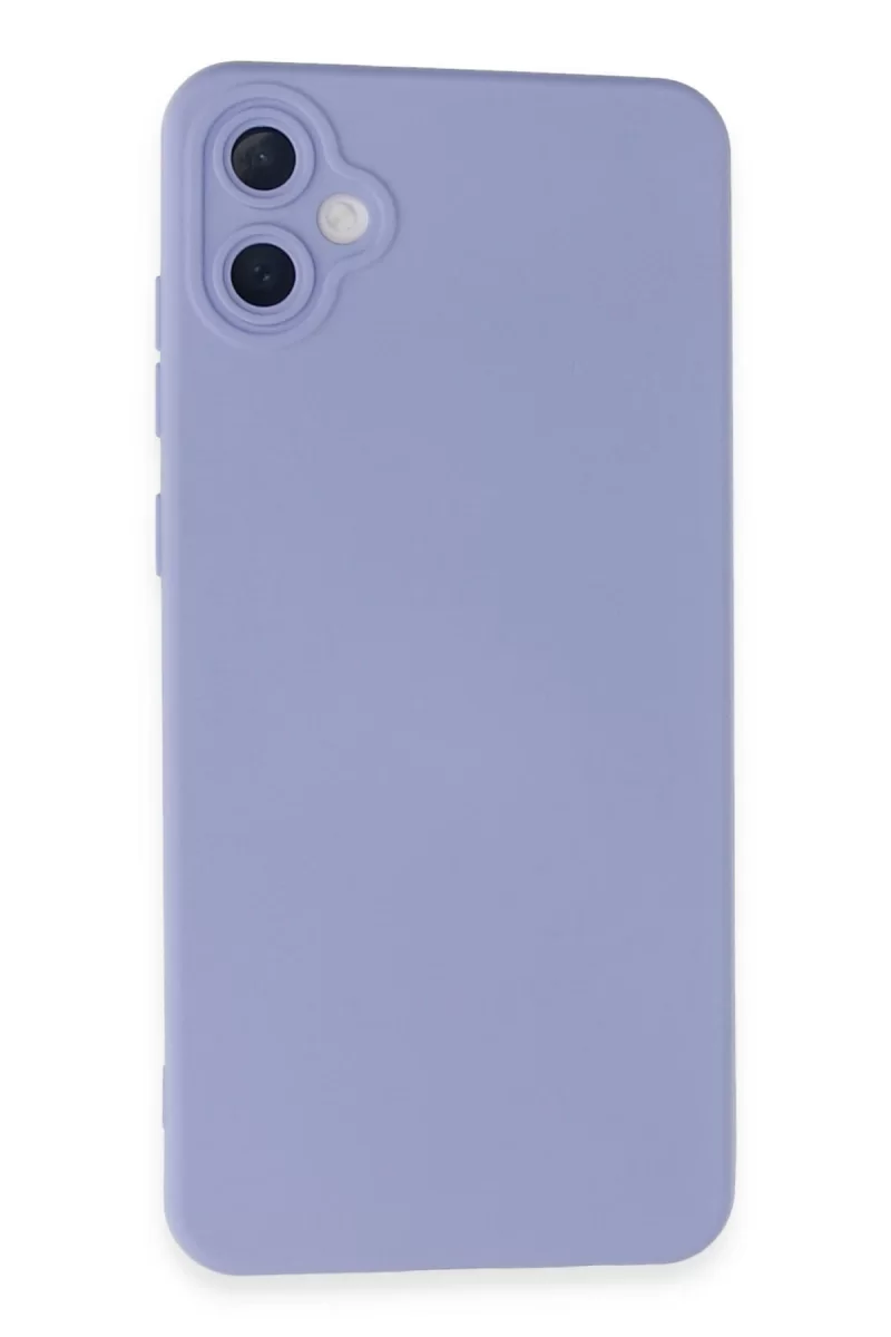 Samsung Galaxy A05 Uyumlu Kılıf Nano içi Kadife Silikon - Lila