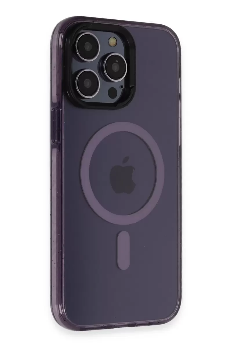 Joko Apple iPhone 14 Pro Uyumlu Kılıf Tigra Magsafe Kapak - Derin Mor
