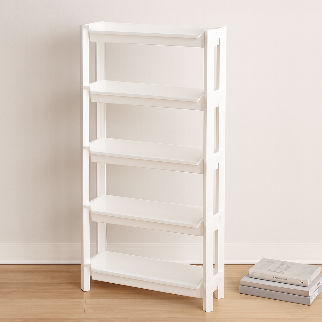 5 Katlı Sepet Organizer Raf Ünitesi 465x145x870 mm