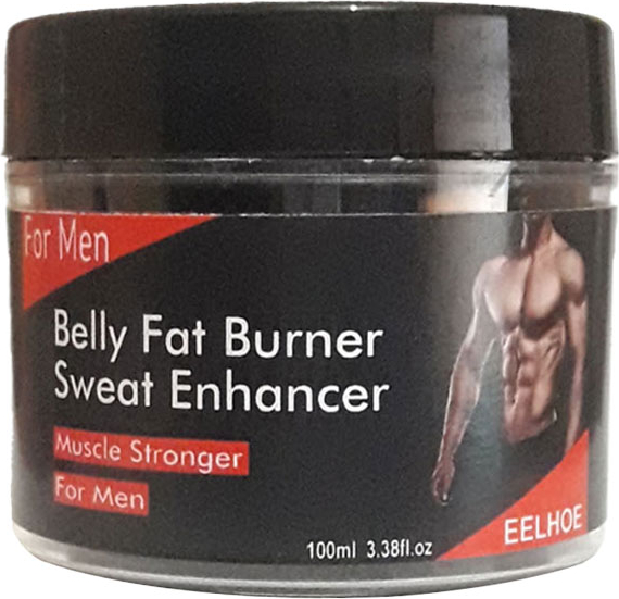 Eelhoe Belly Fatburner Sweat Enhancer Erkeklere Özel  Kas Şekillendirme Kremi 100 ml