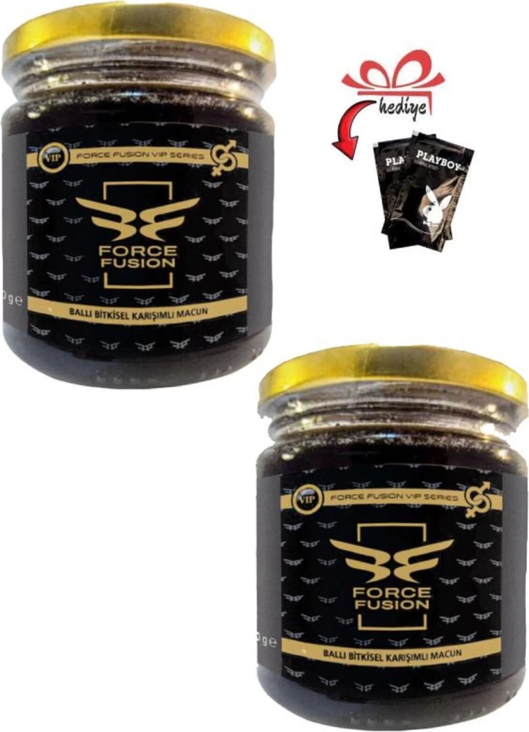 Force Fusion Erkek Özel Dstklyci 240 gr x 2 Adet + Kayganlaştırıcyla