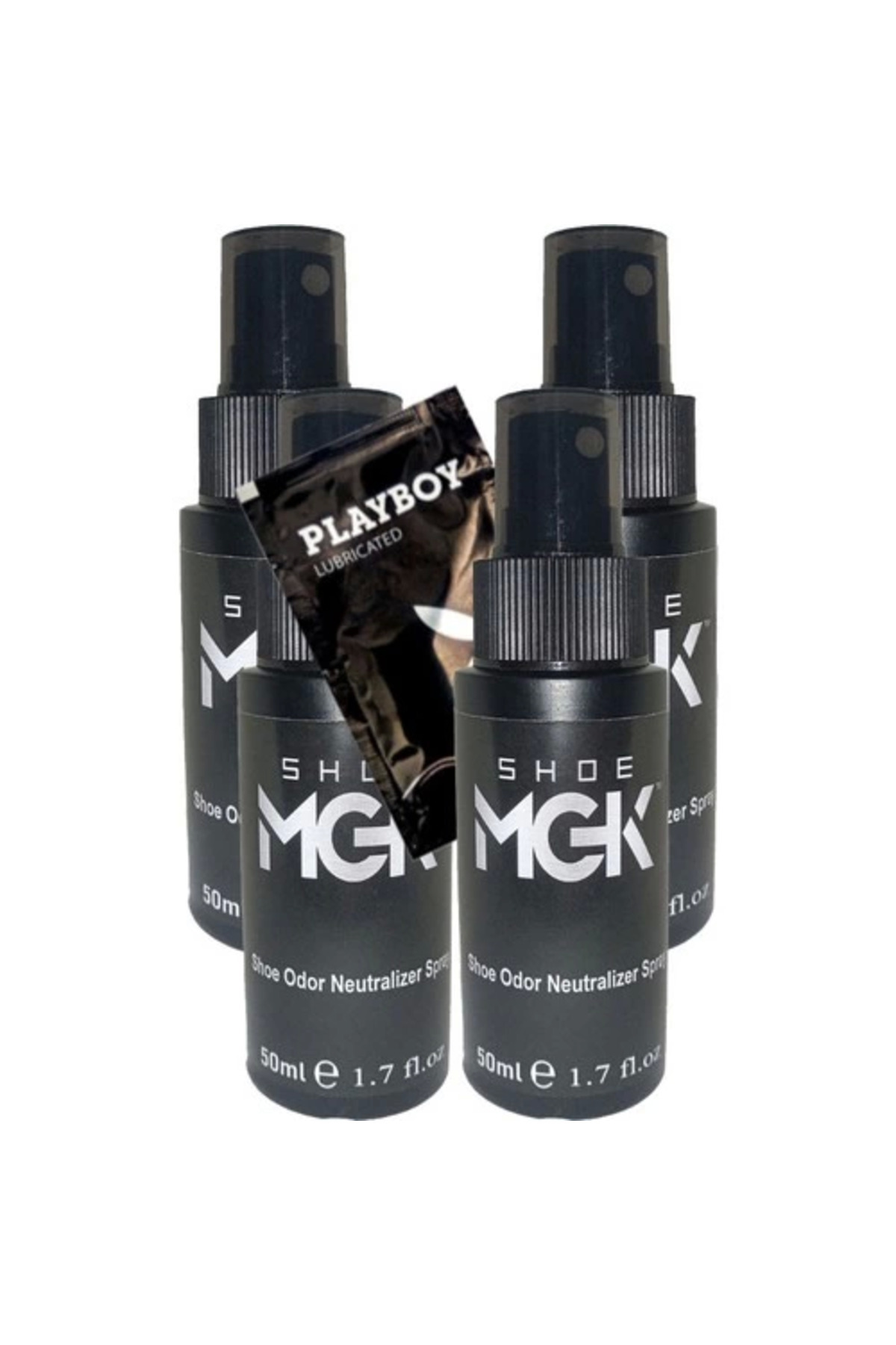 Süper Shoe 4 Tane Ayak Kokusu 50 ml Ölçek Ayakkabılara Bakım Spreyi + Yanında Jel