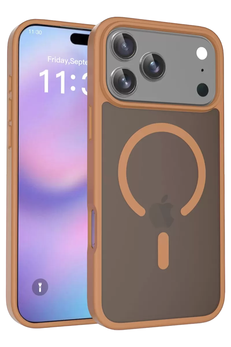 Joko Apple iPhone 17 Pro Max Uyumlu Jota Magsafe Kapak - Çöl Titanyum
