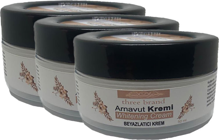 Arnavut Kremi Whitens Cream 3 Adet Adet Aklık Kremi 50 ml ASLH90400