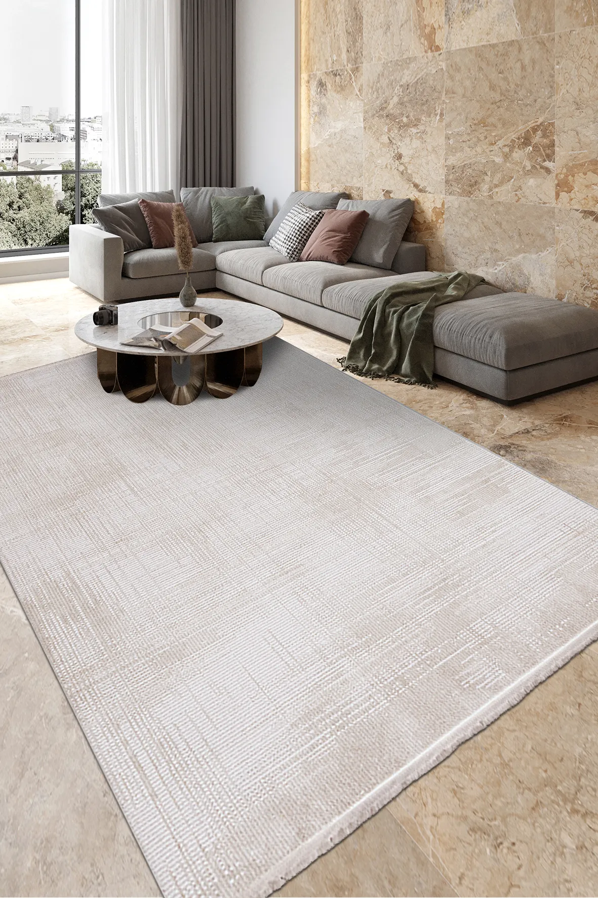 YoudayHomeCollection GASPİNA Model Oturma Odası Halısı · EBAT: 100X100