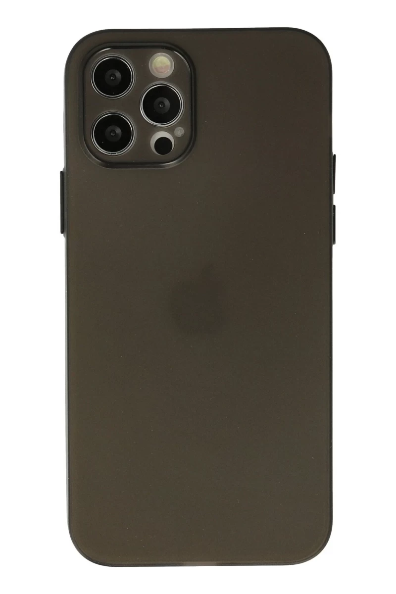 Apple iPhone 12 Pro Max Uyumlu Kılıf Puma Silikon - Gri