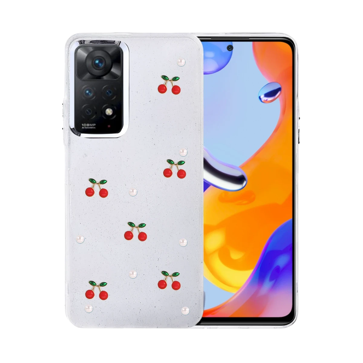 Xiaomi Redmi Note 11 Pro Fiyonk Desenli Kapak - Desen 9